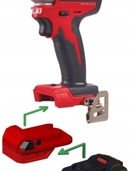 NEU Adapter Parkside X20V Team Akkus auf Milwaukee M18 18V Elektrowerkzeuge - Ingolstadt