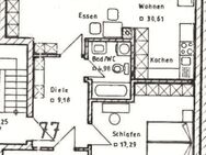Attraktive 2,5-Zimmer-Dachgeschosswohnung in stadtnaher Lage von Nördlingen - Nördlingen