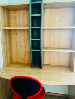 Möbel Set Jugendzimmer Holz / blau - Dorfen