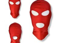 Gesichtsmaske Rot Mundöffnung Fetisch Maske Ohne Augen Rollenspiele BDSM 13,90 €* - Villingen-Schwenningen