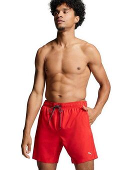 PUMA Badeshorts PUMA SWIM MEN MEDIUM LENGTH SWIM SHORTS High-Tech Reißverschluss an der Gesäßtasche, Seitentaschen