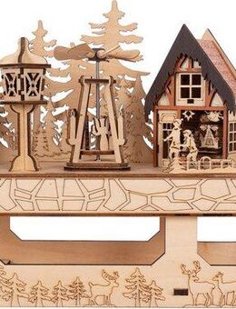 Myflair Möbel & Accessoires Weihnachtsdorf, in Schlittenform, Höhe ca. 23 cm