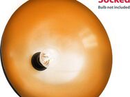 B.K.Licht Pendelleuchte Auriga, ohne Leuchtmittel, LED Design Hängelampe schwarz-gold Hänge-Leuchte Küche Deckenlampe E27