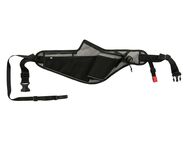 Trixie Jogginggurt mit Leine, grau/schwarz - Gurt: 70 - 130 cm, Leine: 115 - 150 cm, 20 mm breit
