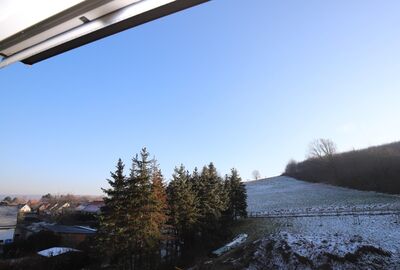 Imposanter Ausblick, Wohnen unter den Sternen mit Balkon und Dachgaube