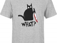 Cat Katzen PREMIUM Shirt PEW PEW Größenwahl T Shirt - Wuppertal