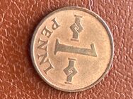 Münze Münzen Umlaufmünze Finnland 1 Penni 1963 - Alzey