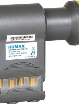 Humax LNB 106s Gold Quattro Universal LNB SAT-Antenne
