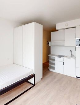 Möbliertes 1-Zimmer-Apartment mit Balkon in Erlangen - Erlangen