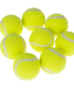 zooplus Basics Tennisball-Set - 8 Stück: Ø 6,3 cm