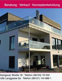 Luxuswohnung der Extraklasse mit großem Balkon und Fernblick - Eltville (Rhein)