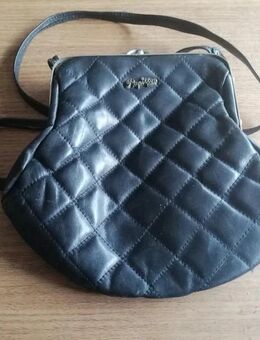 Tolle kleine schwarze Tasche - Papillon - Vintage - Pirmasens