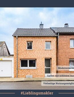Gepflegtes Reihenendhaus mit Garten, Garage & herrlichem Ausblick ins Grüne - Jülich