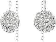 Swarovski Paar Ohrhänger Sublima Round Drop, mit Swarovski® Kristall