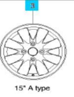 96408650 Alufelge 6Jx15 Daewoo/Chevrolet Rezzo/Tacuma/Vivant - Hannover Vahrenwald-List