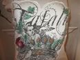 T-Shirts NEU* Edles * Engel * Romantik * Swarovski * Glitzer * Long T- Shirt "TRF * ZARA" Gr. 36- 38/ S, nude * in 88499