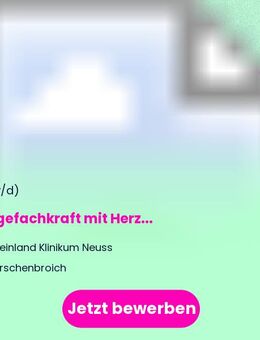 Pflegefachkraft mit Herz (m/w/d) - Korschenbroich