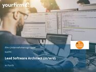 Lead Software Architect (m/w/d) - Fürth