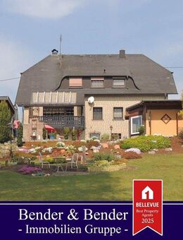 Top gepflegtes Einfamilienhaus mit einer herrlichen Gartenlandschaft, am Waldrand gelegen! - Betzdorf