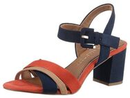 MARCO TOZZI Sandalette, Blockabsatz, Sommerschuh, Sandale mit verstellbarem Fesselriemchen