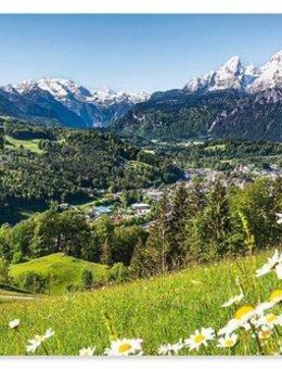 Artland Wandbild Landschaft in den Bayerischen Alpen, Berge (1 St), als Alubild, Outdoorbild, Leinwandbild, Poster, Wandaufkleber