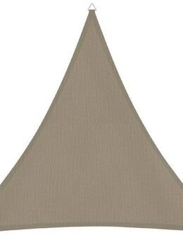 Windhager Sonnensegel Cannes Dreieck, 5x5x5m, taupe