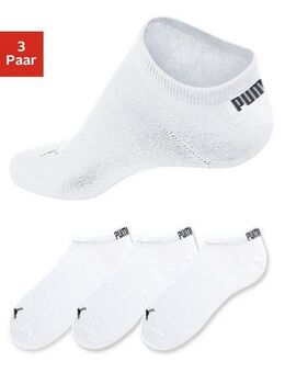 PUMA Sneakersocken (3-Paar) mit eingestricktem Markenlogo