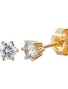 Orolino Paar Ohrstecker Gold 750 mit 2x Brillant zus. 0,50 ct.