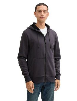 TOM TAILOR Kapuzensweatjacke mit Kapuze