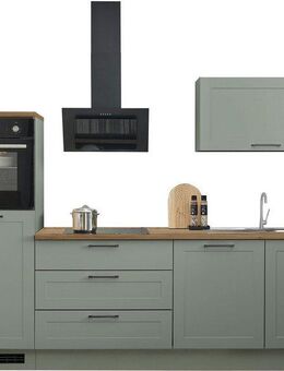 BASIC by Balculina Küchenzeile Marsi, Breite 260 cm, wahlweise mit E-Geräten, mit Soft-Close-Funktion