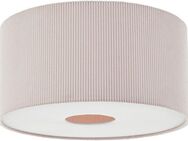 LeGer Home by Lena Gercke Deckenleuchte Kathleen, ohne Leuchtmittel, Cordstoff, Ø 45 cm, E27, beige