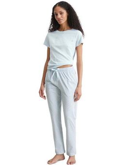 Marc O'Polo Pyjamahose Mix & Match Cotton mit klassischem Allover-Muster