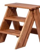 Dobar Tritthocker Eichenholz Hocker Holztritt Holzhocker #29022 in 75217