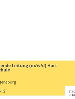 Stellvertretende Leitung (m/w/d) Hort Wolfgangschule - Regensburg
