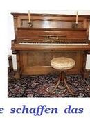 auf diesem schönen, alten THÜRMER - Klavier in 90451