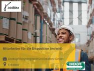 Mitarbeiter für die Disposition (m/w/d) - Erkelenz