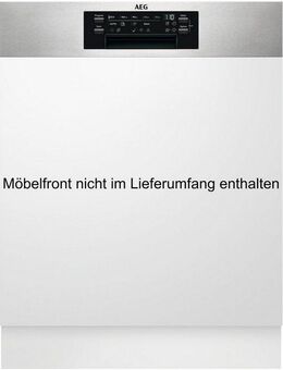 AEG teilintegrierbarer Geschirrspüler 5000 FES7572APM, 14 Maßgedecke, AirDry Technologie