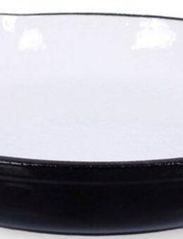 ECHTWERK Bratpfanne mit Emaille-Beschichtung, Gusseisen, Ausgießer, für Backöfen, Grill, BBQ und Induktion, Ø 26,5 cm