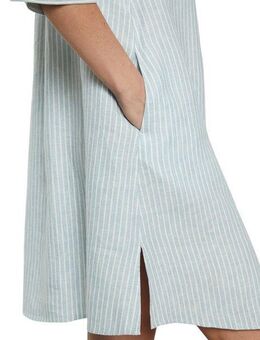 Marc O'Polo Hemdblusenkleid fein gestreift, entspannter A-Shape, Seitennaht-Schlitze