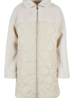 URBAN CLASSICS Winterjacke Urban Classics Damen Ladies Oversized Sherpa Quilted Coat (1-St)
