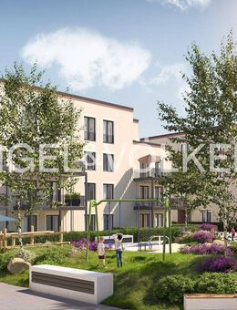 Stilvolle, helle 2-Zimmer Neubauwohnung mit 51qm Wohnfläche im EG - Solingen (Klingenstadt)