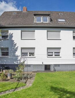 Moderne 2-Zi.-DG-Whg. (42?m²) mit Garten, neuem Bad & Teilmöblierung nahe Katzenbusch - Herten