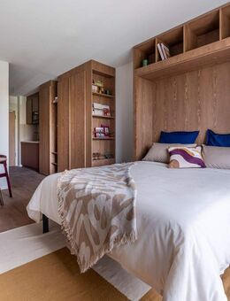 Möbliertes Studio Standard mit Gemeinschaftsflächen: Padelplatz, Fitness, Dachterrasse & mehr - Berlin