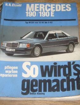 Reperaturhandbuch Mercedes 190E - Kassel Niederzwehren