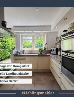 Frechen-Königsdorf || Doppelhaushälfte || 2 Terrassen, Garten & Carport - Frechen