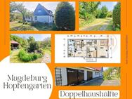 Verwirklichen Sie Ihre Wohnträume - Doppelhaushälfte mit Potenzial in Magdeburg-Hopfengarten - Magdeburg