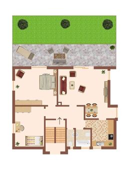 ***ERDGESCHOSS MIT TERRASSE UND GARTEN*** - Ansbach