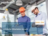 Technischer Mitarbeiter (m/w/d) - Berlin