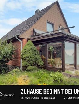 Wohnen im Alten Land: Charmantes Zuhause mit Wintergarten und Gartenidylle. - Jork
