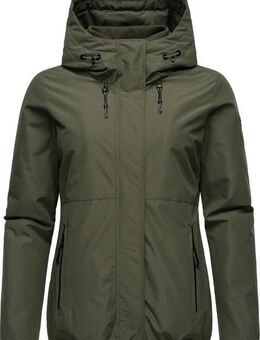 Ragwear Winterjacke Sunniva wasserdichte Winter Damen Jacke mit Teddyfell-Innenfutter
